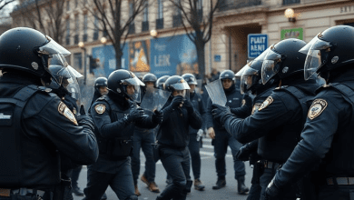 Столкновения с полицией в Париже — ключевые моменты