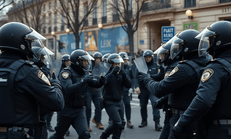 Столкновения с полицией в Париже — ключевые моменты