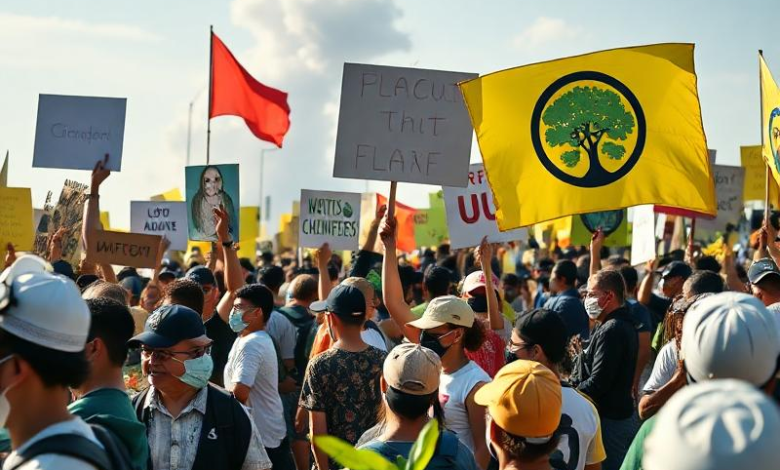 Протесты против экологических катастроф — смена приоритетов