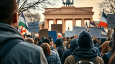 Протесты в Берлине против социальной политики — социальный резонанс