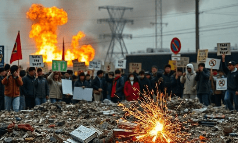 Авария на Фукусиме — вспышка кризиса и протеста