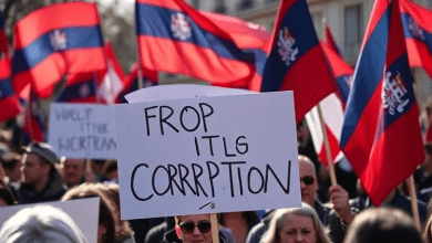 Протесты в Сербии — против коррупции