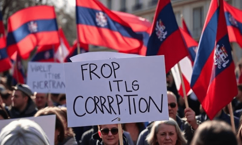 Протесты в Сербии — против коррупции