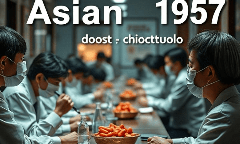 Азиатский грипп 1957 — хроника и анализ