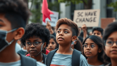 Школьные протесты — молодежь требует перемен