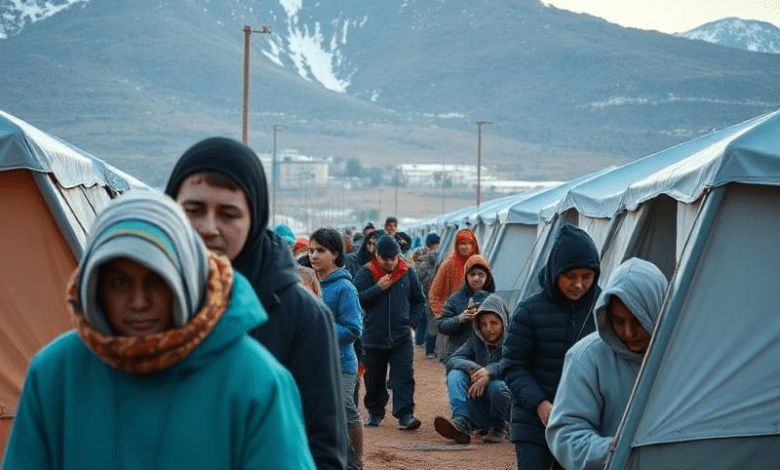 Лагеря беженцев в Северной Македонии — напряжение растёт