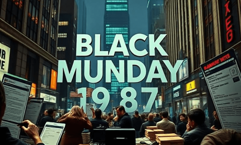 Черный понедельник 1987 — хроника главных событий