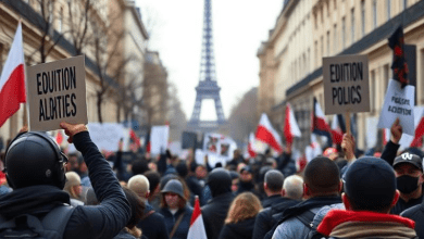 Протесты в Париже из-за миграционной политики — хроника развития событий