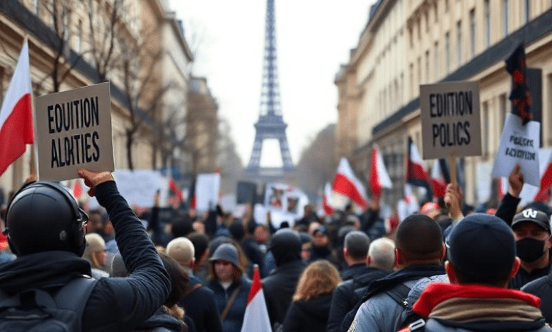 Протесты в Париже из-за миграционной политики — хроника развития событий