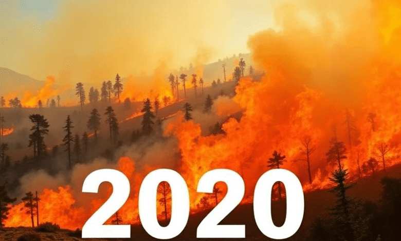 Лесные пожары в Калифорнии 2020 — перспективы и прогнозы