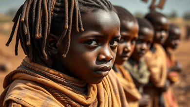 Голод в Эфиопии — символ эпохи и потрясений