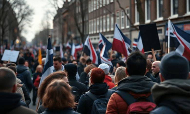 Демонстрации в Амстердаме — хроника развития событий