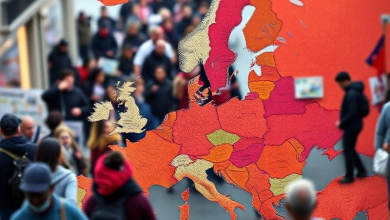 Популяция и миграционные процессы в Европе — ключевые моменты