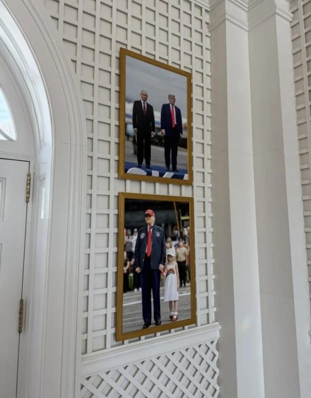 Фото Трампа и Путина