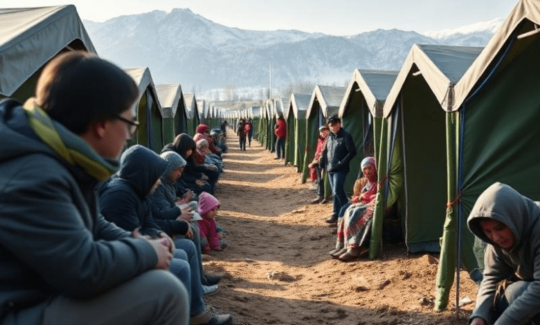 Лагеря беженцев в Северной Европе — тенденции без паники