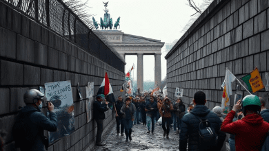 Падение Берлинской стены — вспышка кризиса и протеста