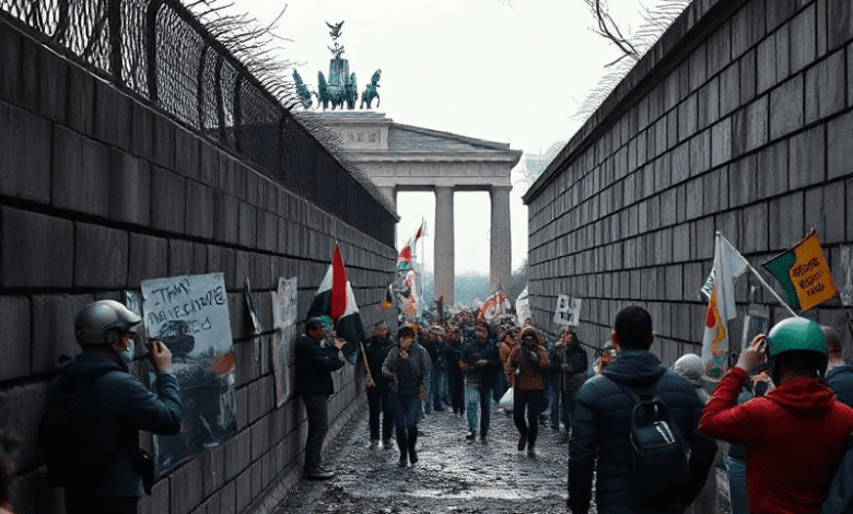 Падение Берлинской стены — вспышка кризиса и протеста