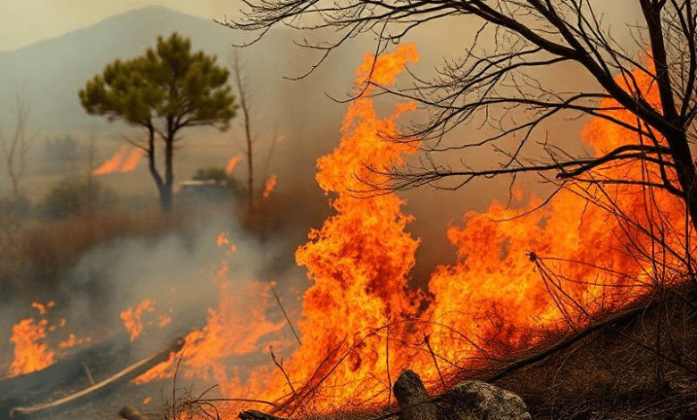 Лесные пожары охватили Грецию летом — международная реакция и санкции