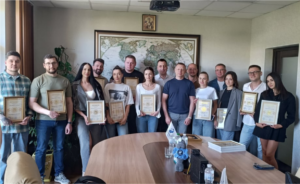 Геннадий Сорочинский с коллективом компании